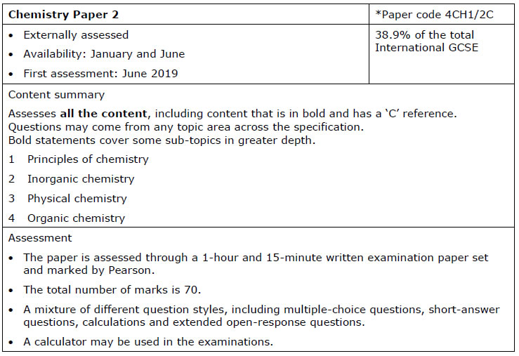 igcse chem edexcel tutorial igcse edexcel past paper